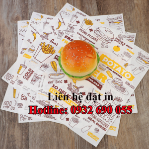Giấy gói bánh mì giá rẻ Gò Vấp